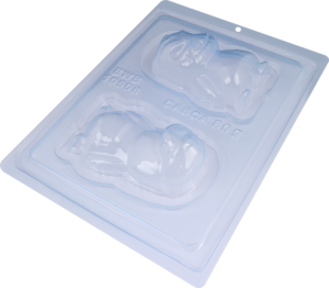 Forma de Chocolate Especial 3 Partes - Fantasma - BWB10508